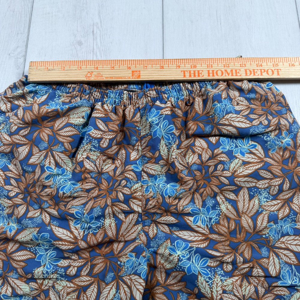 Patagonia Baggies Shorts 5" Hevea Leaves Blue Mesh Swim Trunks Men’s Medium - Picture 6 of 7